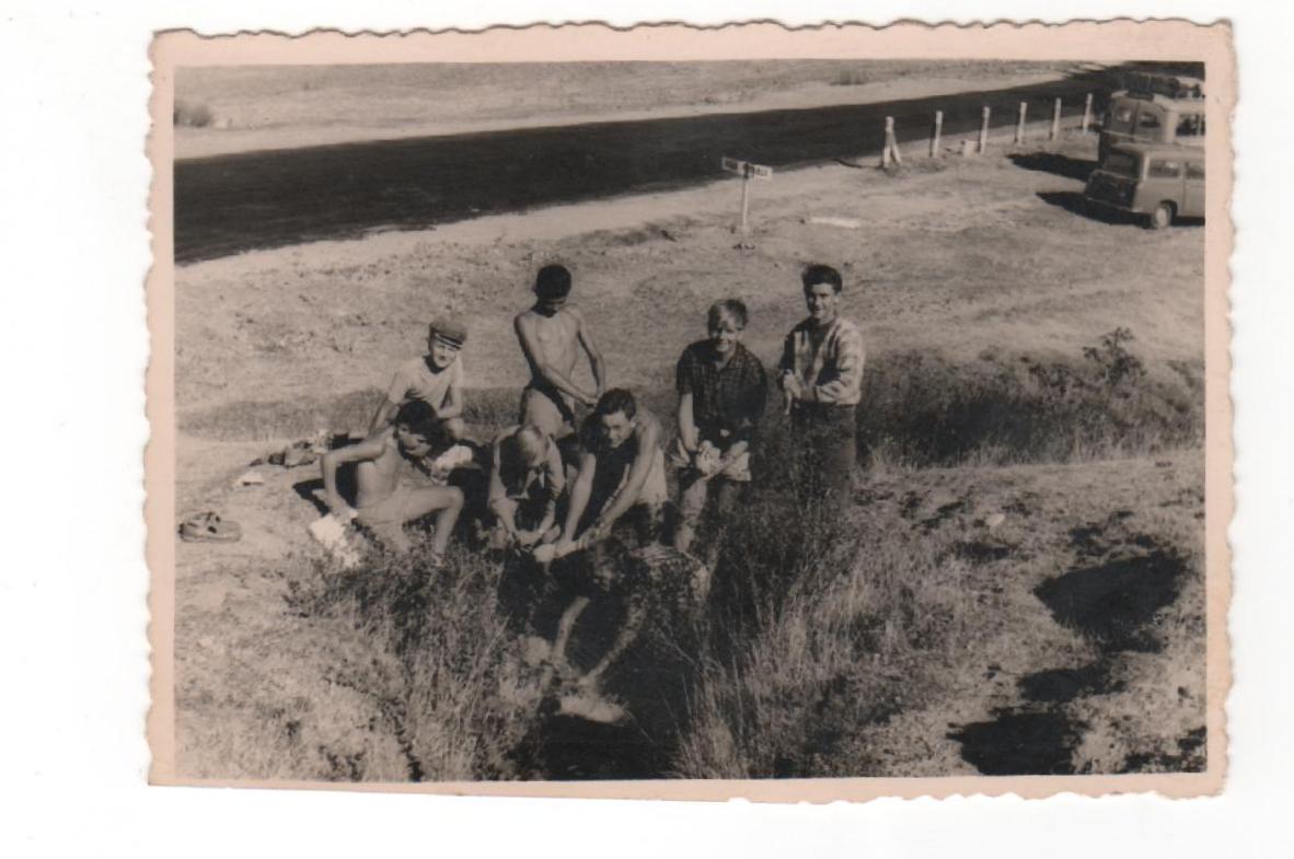 1959 - La lessive au col de Somo-Sierra