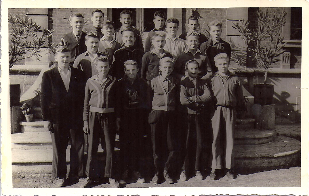 Classe de 4°B, 1953. (Photo Glowacz)