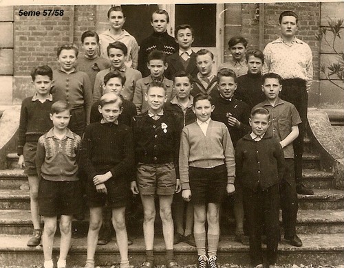 Classe de 5°B 1957-1958 (Photo Czeslaw Horala)