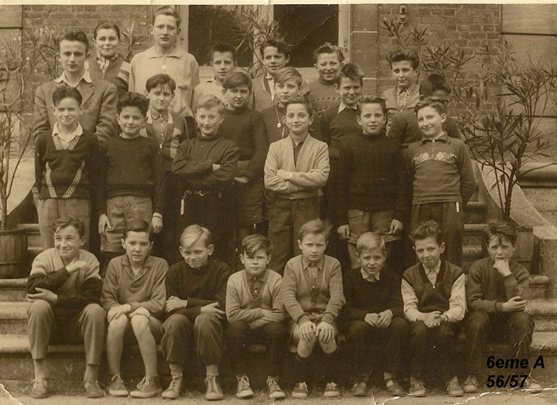 Classe de 6eme A 1956-57 (Photo Dominik Przenioslo)
