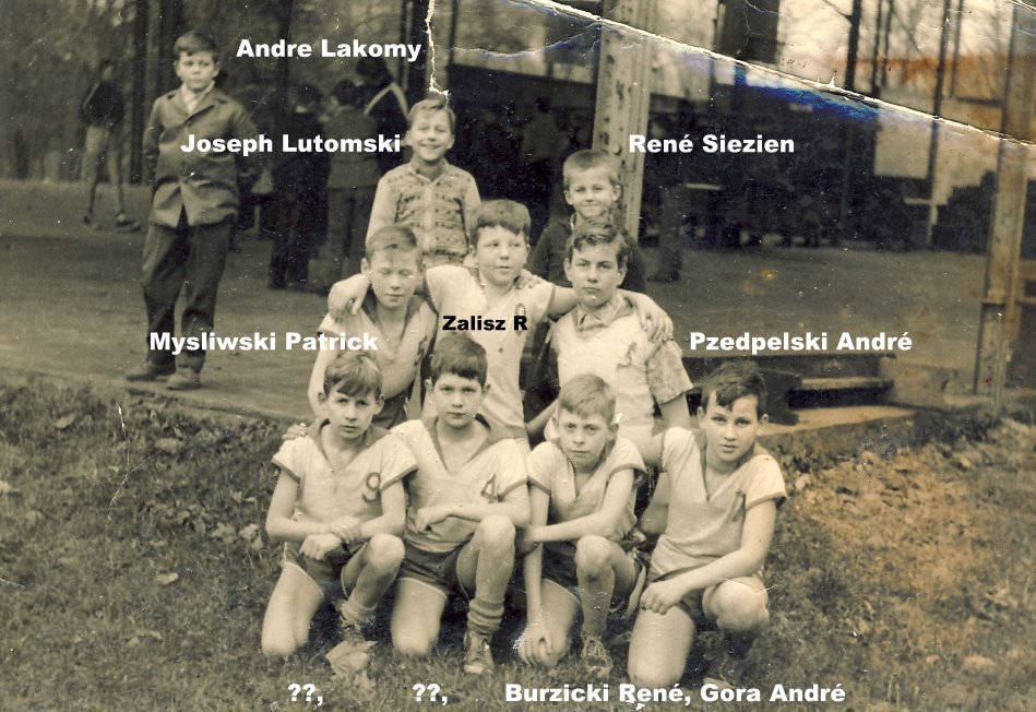 1962 Equipe de basket benjamin