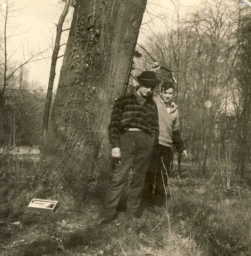 1964 dans le parc de l'Internat