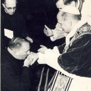 S.S. Paul VI & R.P. Olejnik.  1966 (Ph. Claude Lukasiewicz)