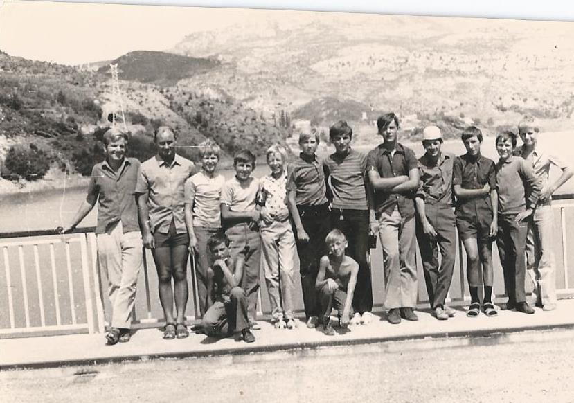 Internat Saint Casimir Voyage en Espagne 1970 (Photo F. Ziec)