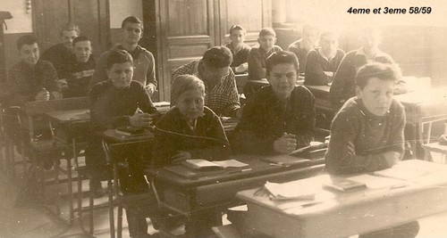 Studium 4°B  & 3°B en 1958-59 (Photo C. Horala)