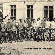 Tour de France en vélo  1960  à La ferté sous Jouarre