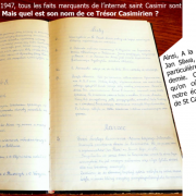 Quel est le nom de ce Trésor Casimirien, manuscrit de notre histoire ?