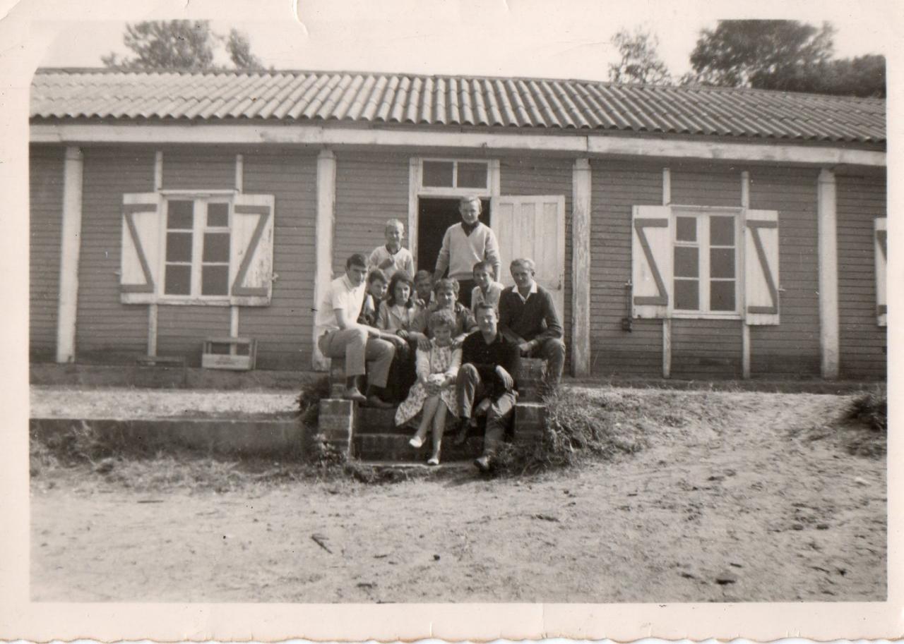Des vacanciers début des années 60. Photo Joseph Staniaszek