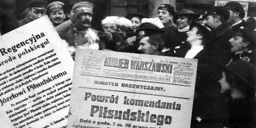 Powrot pilsudskiego 11 11 1918