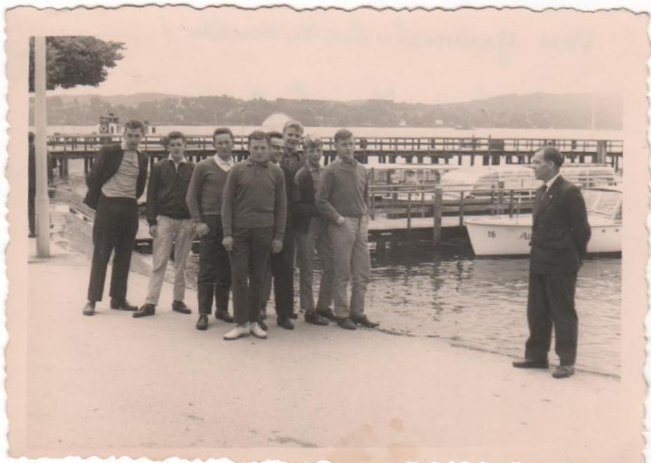 1960- en route vers Garmisch-Partenkirchen (en camionette)