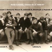 Internat Saint Casimir Classe de troisième 1966-67