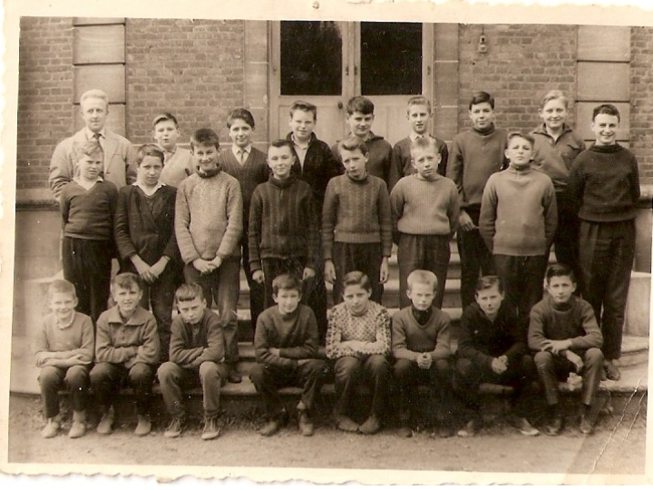 Classe de  5°B 1961-1962, Hubert Vergeot, (Photo Léon Brocki.)