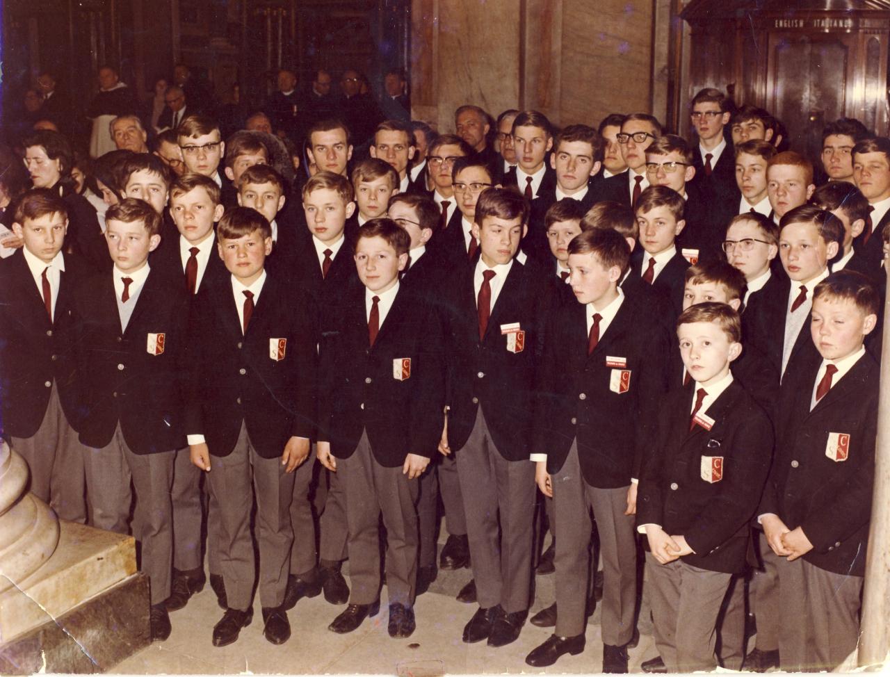 Internat Saint Casimir Vaudricourt 1966 (Photo René Zalisz)