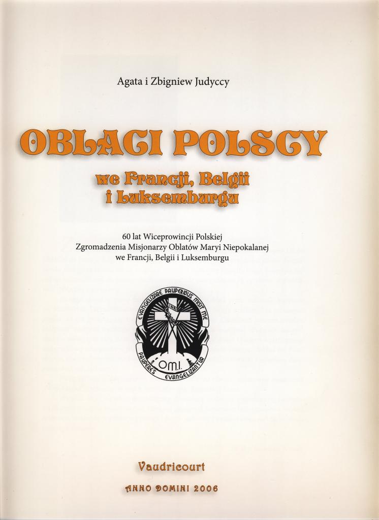  Doc.  A & Z Judecki, 2006, Livre Oblacy Polscy