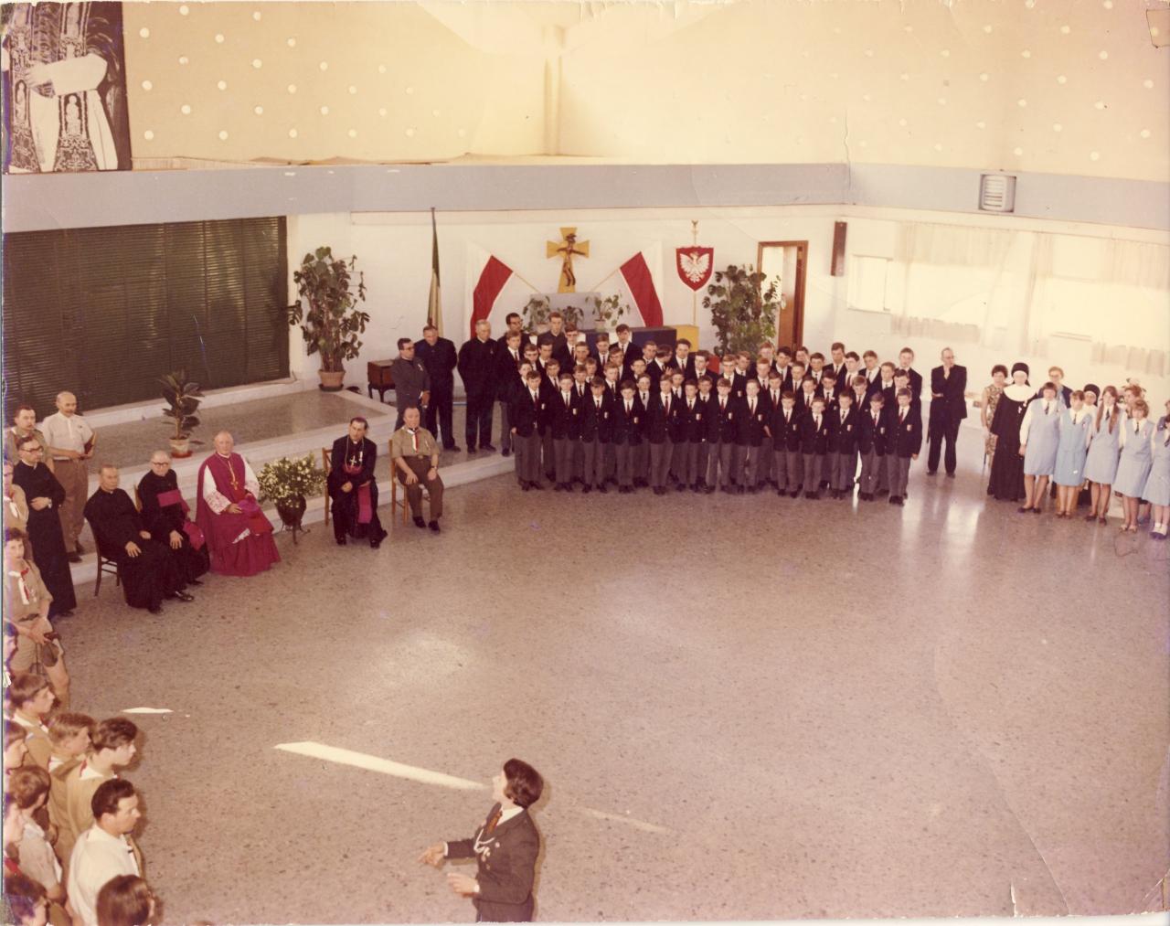 Internat Saint Casimir Vaudricourt 1966 (Photo René Zalisz)