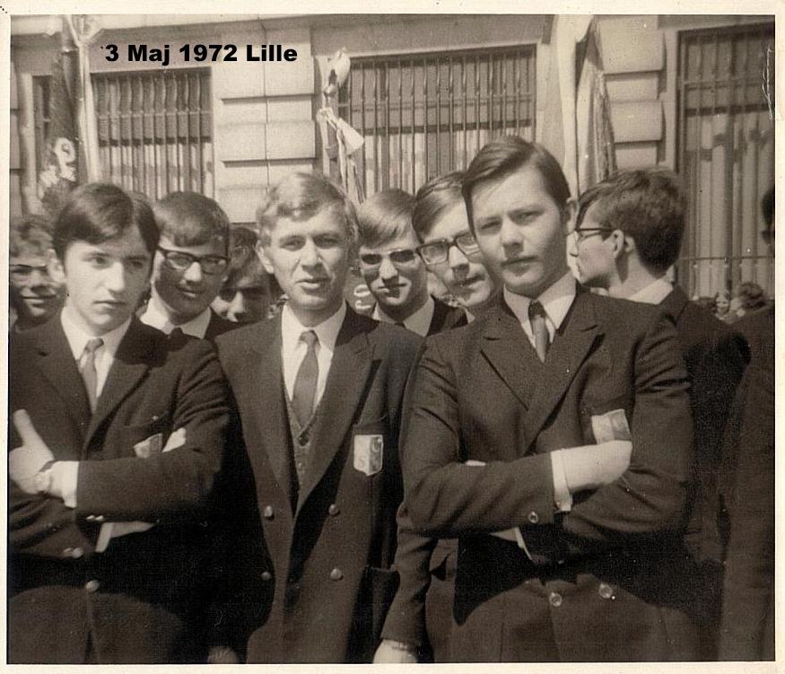 LILLE 3 mai 1972 - Groupe