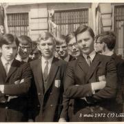 LILLE 3 mai 1972 - Groupe