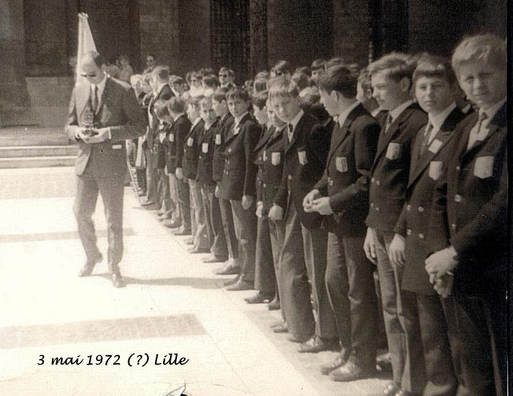 LILLE 3 mai 1972 - Place Rihour