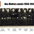 Nos Maîtres Année 1958-1959 (photo Claude Lukasiewicz)