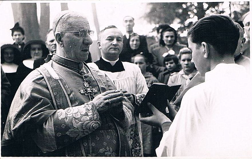 3 Octobre 1953, Cardinal Piazza, Ojciec Kubs, Stefaniak.