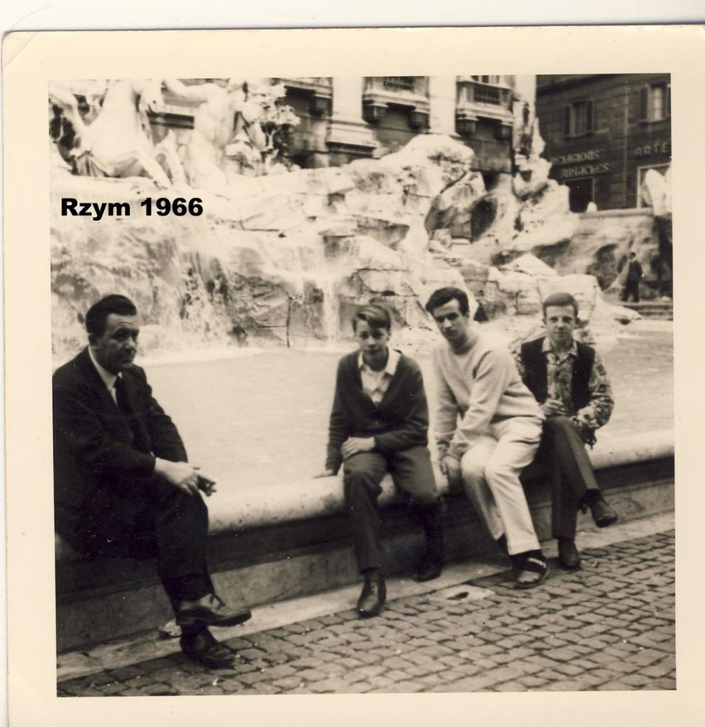 Rome-Mai 1966, Fontaine de Trévi  (