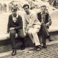Devant le Fontaine de Trévi  (photo C. Lukasiewicz)