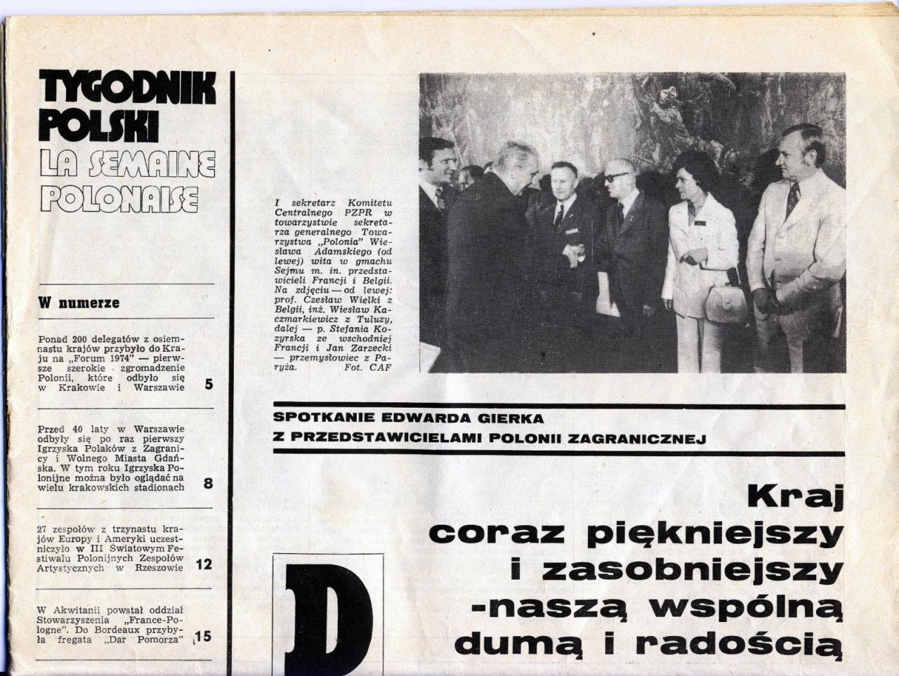 Tygodnik Polski 1974