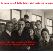 Tout le monde connaît l’abbé Robay. Mais quel était son prénom ?